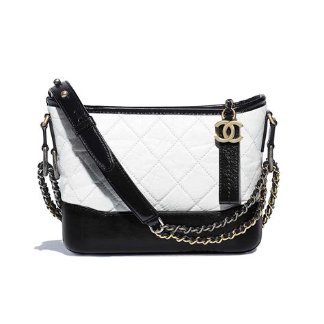 chanel bag white color|chanel gabrielle bag small price.